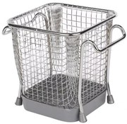 Odkvapkávač na príbor 12x16x13 cm nerez