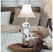 Happy Lamps - LED Detská stolná lampa EDDIE LED/5,4W/230V surikata