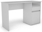 Písací stôl Sara 120x50x76 Biely 637149