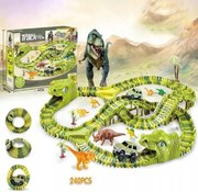 Dinosauria mega autodráha 240 dielikov