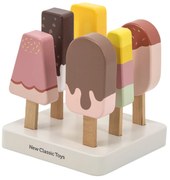 Súprava drevených nanukov - 6 ks