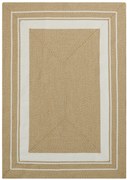 Kusový koberec Braided 105556 Creme Beige – na von aj na doma, 120x170, béžová, chodba / predsieň, Hanse Home