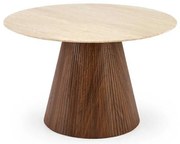 Jedálenský stôl Linwood, kameň / orech