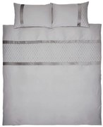 Sivé obliečky na dvojlôžko/predĺžené z mikrosaténu 230x220 cm Sequin Cluster – Catherine Lansfield