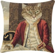 Gobelínový vankúš Kocúr markíz - 45*15*45 cm