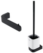 Nimco Nikau súprava kúpeľňových doplnkov čierna NKCSET94KN90