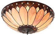 Endon 63973 - Stropné svietidlo Tiffany BROOKLYN 2xE14/60W/230V priemer 50 cm