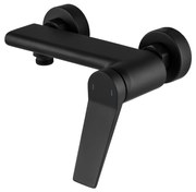 Gamma Roma, nástenná sprchová batéria, čierna matná, GMA-BRN-BK