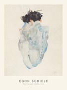 Obrazová reprodukcia Nudity in Blue (Special Edition Nude) - Egon Schiele