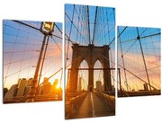 Obraz - Brooklynský most, Manhattan, New York (90x60 cm)