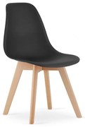 Jedálenská stolička KITO - čierna