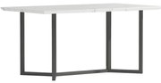 Stôl Marmaris 2203 160X90X75 mramor/čierna