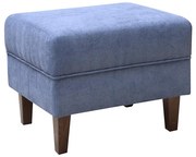 Taburet GALA 46x54 cm modrý