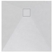 Gamma Erga Oldaf, SMC štvorcová sprchová vanička 90 x 90 cm, biela matná, ERG-GMA-OL-9090