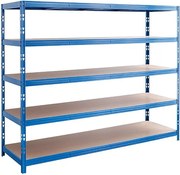 Regalux Vysokozáťažový regál Mega, 200 × 240 × 70 cm, 450 kg