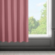 KRÁTKY ZÁVES NA PÁSKE RITA 140X175 CM TMAVORUŽOVÁ