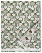 Deka / obrus Tulppaani 130x180, ružovo-olivová