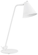 Argon 8000 - Stolná lampa AVALONE 1xE27/15W/230V biela AR8000