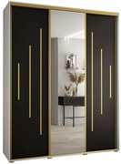 Skriňa 45 Canaris 13 200 biela/čierna/gold