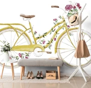 Tapeta ilustrácia retro bicykla