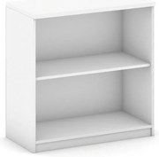 Kancelársky regál MIRELLI, 800 x 400 x 800 mm, biela