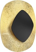 Toolight Toolight, LED nástenné svietidlo, 13W, APP1270, čierna-zlatá, OSW-06583