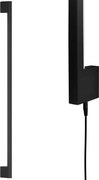 Toolight Toolight, LED nástenné svietidlo 80cm, 12W, 3000K, LHJ063-W, čierna matná, OSW-60032