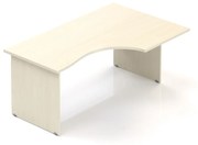 Ergonomický stôl Visio 160 x 100 cm, pravý, javor