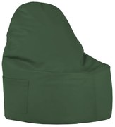 Kreslo Porto ekokoža tmavozelené