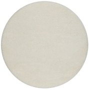 Kúpeľňový koberček SANTA biely kruh