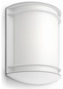 Philips 17320/31/P3 Antelope Vonkajšie nástenné LED svietidlo 28 cm, biela