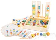 Triediaca hra s drevenými korálikmi