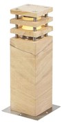 Moderná vonkajšia stojaca lampa pieskovec 40 cm - Grumpy