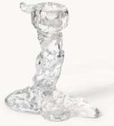 Ručne vyrobený sklenený svietnik Drip