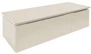 Kúpeľňová skrinka s krytom SAT Feel 120x30x46 cm pieskovo béžová matná SATFEEL2120BED