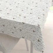 Biante Bavlnený obdĺžnikový obrus Sandra SA-028 Vyznanie lásky 50x100 cm