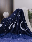 Baránková deka mikroplyš Exclusive 150 × 200 cm – Nočná obloha