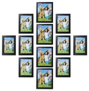 Sada 12 obrázkových rámov RD0660, čierna