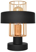 Stolná lampa VOLTA 1xE27/15W/230V čierna/zlatá