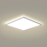 Brilagi - LED kúpeľňové stropné svietidlo ULTRA SLIM LED/24W/230V 42x42 cm strieborné IP54