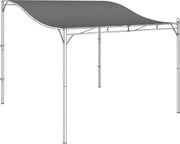 Outsunny náhradná plachta na pergolu 298 × 293 cm (pre 3 × 3 m) — tmavosivá | Aosom