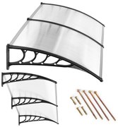 Strieška nad dvere 200 x 100 cm - polykarbonát