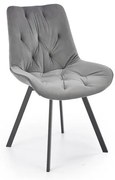 OTOČNÁ JEDÁLENSKÁ STOLIČKA TIARA ŠEDÁ
