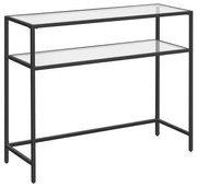 Konzolový stolík CIREL čierny