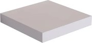 Nástenná polica Basic 25 cm, biela%