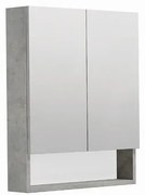 Zrkadlová skrinka SAT Cubeway 60x14x72 cm lamino betón GALCU60BE