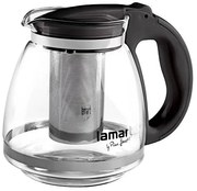 Lamart Čajová kanvica verre 1,5 l Farba: Čierna