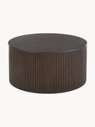 Okrúhly konferenčný stolík z dreva's úložným priestorom Nele