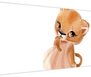 Obraz - Akvarelové zvieratko N⁰6 (120x50 cm)