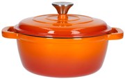 Silvercrest® Liatinový hrniec, 2,8 l (oranžová) (100393108)